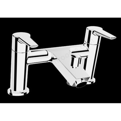 VitrA Solid S Bath Mixer - Chrome