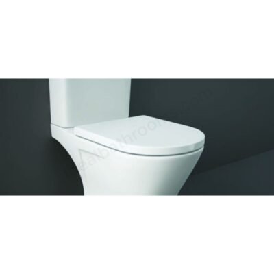 RAK Ceramics Resort Maxi Slimline Soft Close Urea Toilet Seat & Cover - White