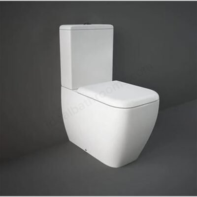 RAK Ceramics Metropolitan Close Coupled Fully Back to Wall WC Pan White