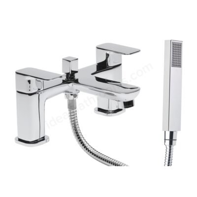 Tavistock Deck Bath Shower Mixer Chrome