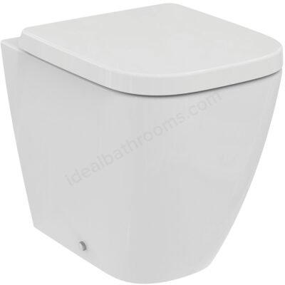 Ideal Standard i life Bowl with Horizontal Outlet and Rimless Technology White