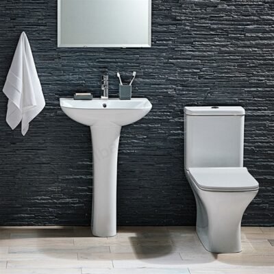 Scudo Porto Full Pedestal - White