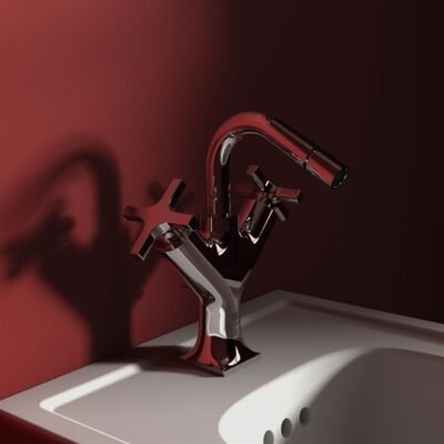 Atelier Joy Neo Bidet Mixer w/ Pop-Up Waste - Chrome