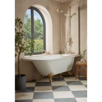 Tavistock Vitoria 1700 x 750 x 640mm Hand Corner Shower Bath White