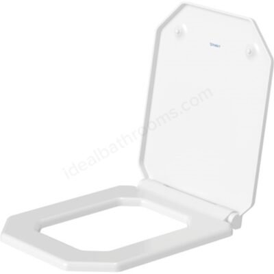 Duravit Octogonal Seat & Cover - White