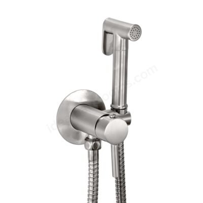 Scudo Integrated Douche Valve - Brushed Nickel