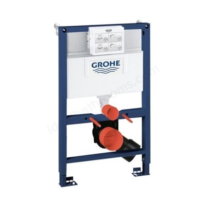 Grohe RAPID-SL 2-in-1 Toilet Frame 6 9 Litre Cistern High Frame Blue White