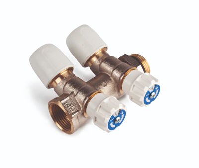 HEP2O PORT VALVED MANIFOLD 15MM X 3 4inBSP 15W