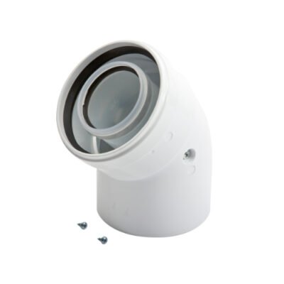 Baxi Main Pott Flue Bend Degree inc Fixing Screws