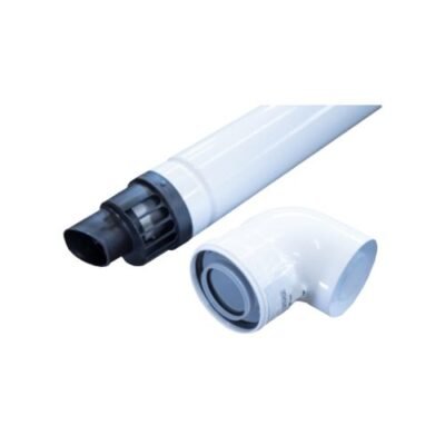 Baxi 1.8m Std Horizontal Flue Terminal
