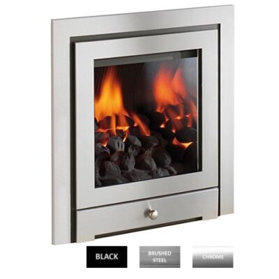 Crystal Gem Royale 3 Sided Gas Fire