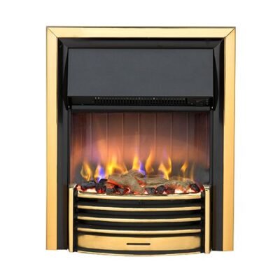 Dimplex Lerwick Electric Fire Brass