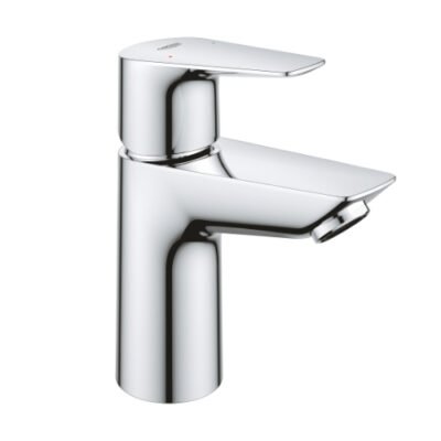 BauEdge Mono Basin Mixer Smooth Body Chrome