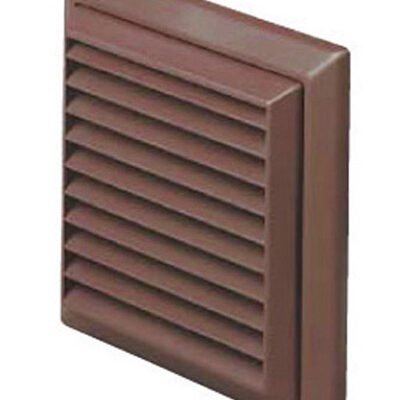 100mm multi fit outlet louvre grille