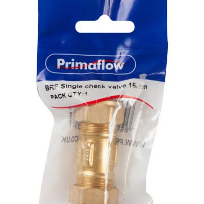 PrimaPack Single Check Valve 15mm