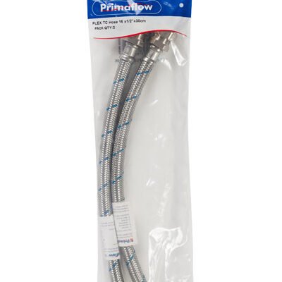 (1 = PK 2) PS FLEX TC Hose 15 x1/2"x30cm