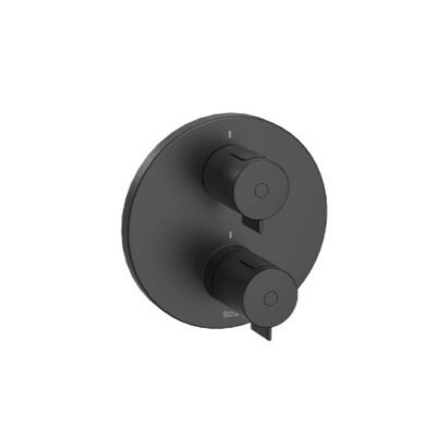 (B100) Roca T-500 1/2" Built In Therm BSM Matt Black