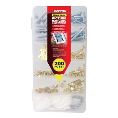 DEKTON 200PCS PICTURE HANGING SET, DH03065