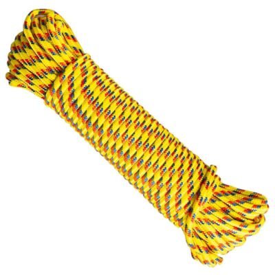 MULTIPURPOSE ROPE 1/4'' X 100FT (YELLOW)