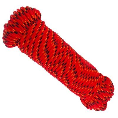 MULTIPURPOSE ROPE 3/8'' X 100FT (RED)