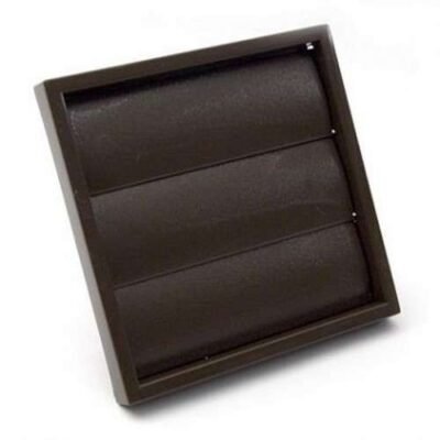 4 EXTERNAL GRAVITY BACKDRAFT FLAP SHUTTER