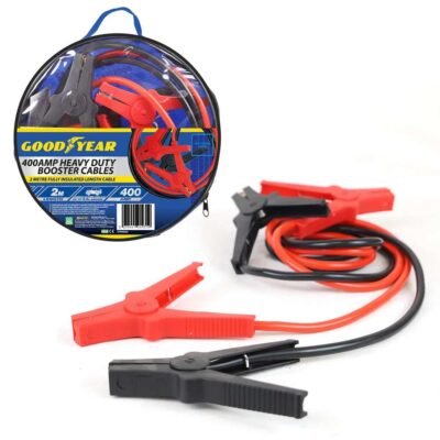 GOODYEAR 2 METRE HEAVY DUTY BOOSTER CABLES