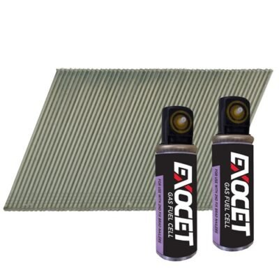 EXOCET ANGLE BRAD NAILS 2000 GALV