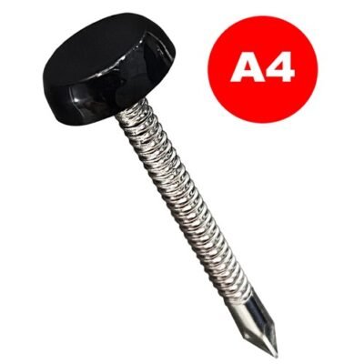 FASCIA NAILS PLASTIC HEAD 100 BOX