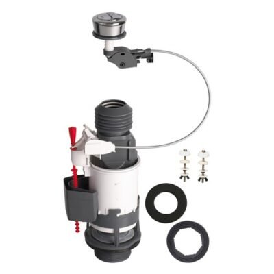 10120446 Wirquin Jollyflush Cable Dual Flush Valve - 1.5" & 2" WRAS