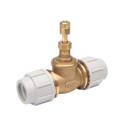 PV9051528 - Plasson - Universal Stop Tap DZR - Square Drive - 20mm